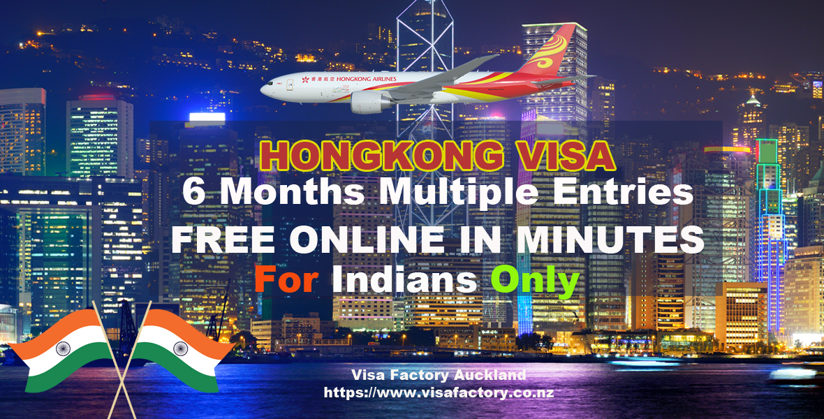 Hong Kong Online Visa for Indians