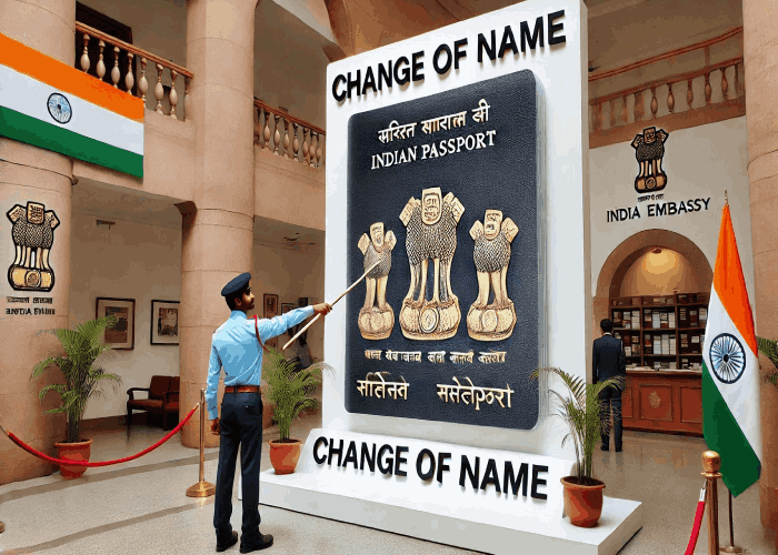 Change of Name in Indian Passport