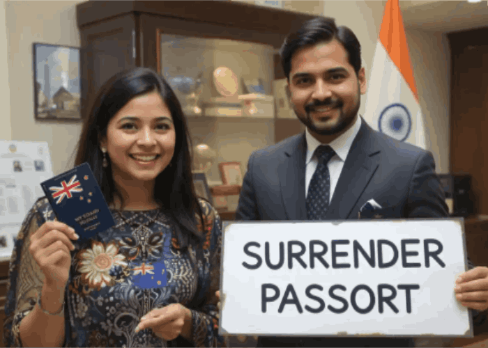 Surrender of Indian Passport