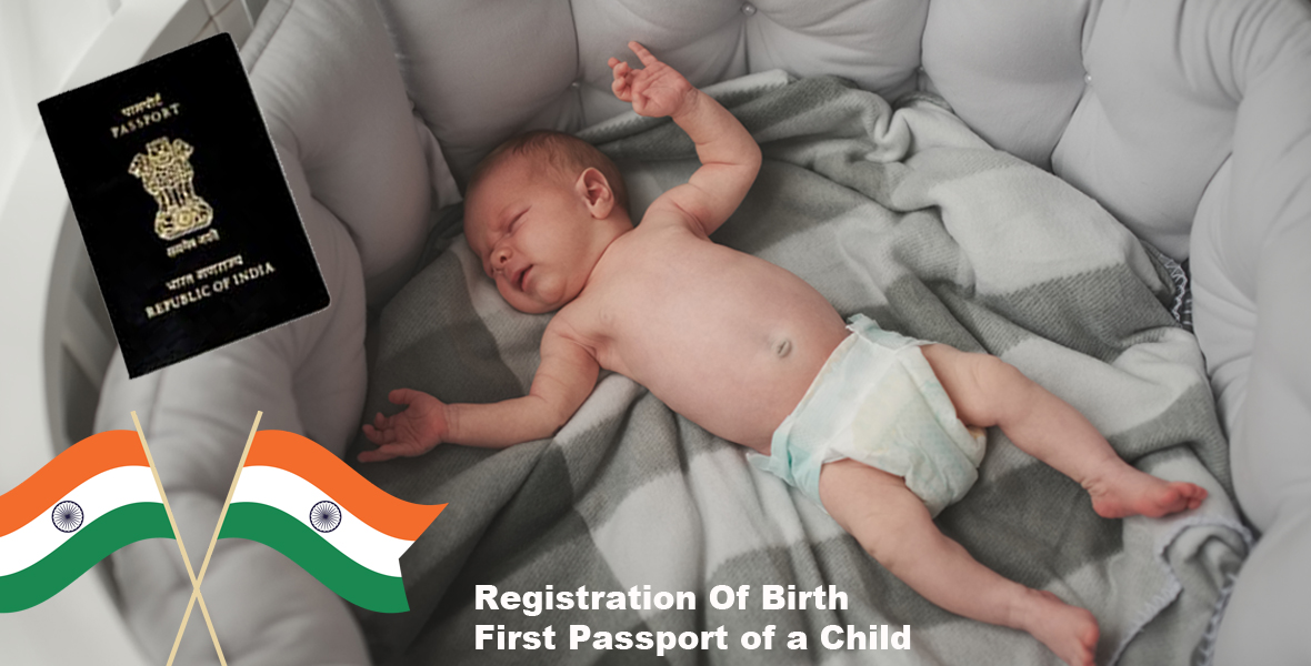Application for First Indian Passport for a child born in NZ